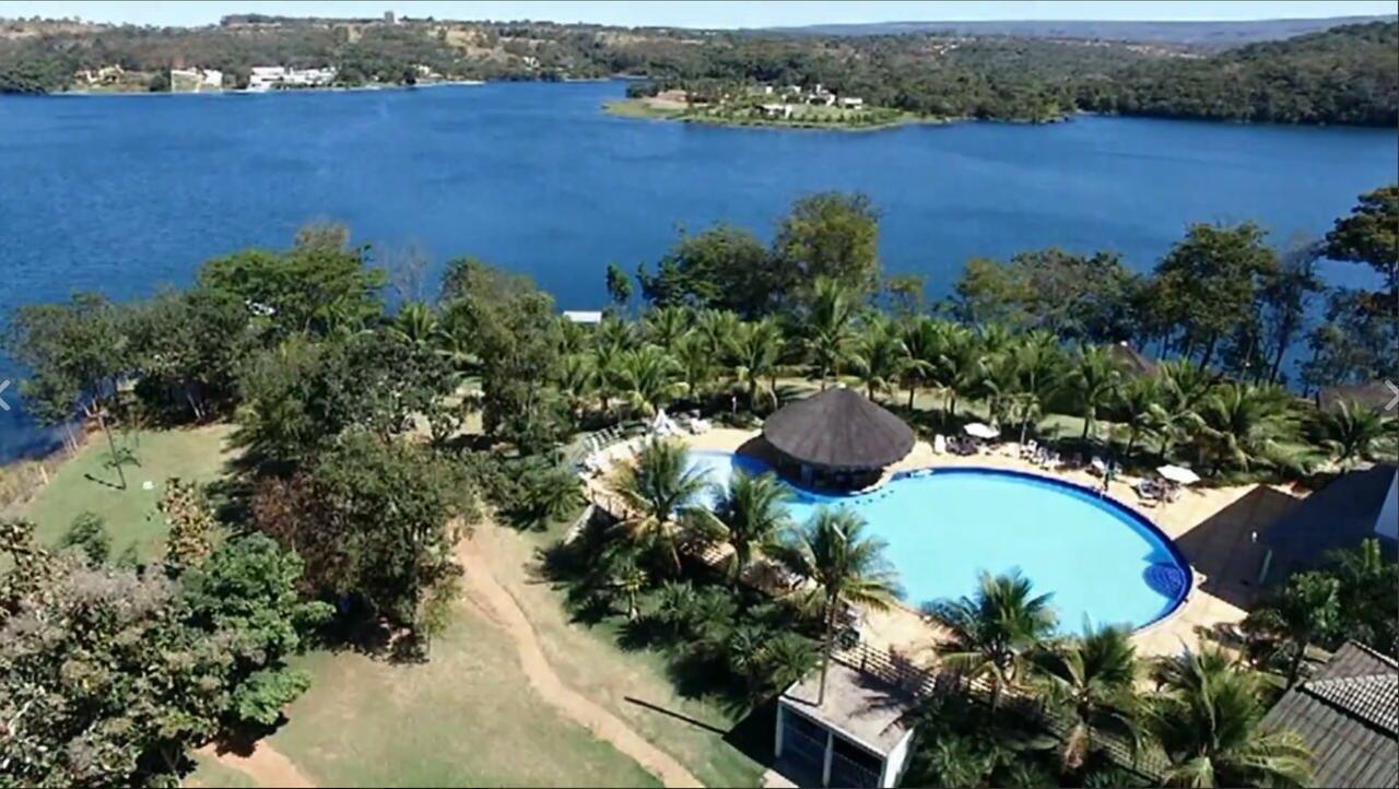 Pontal Do Lago Flat Apartman Caldas Novas Kültér fotó